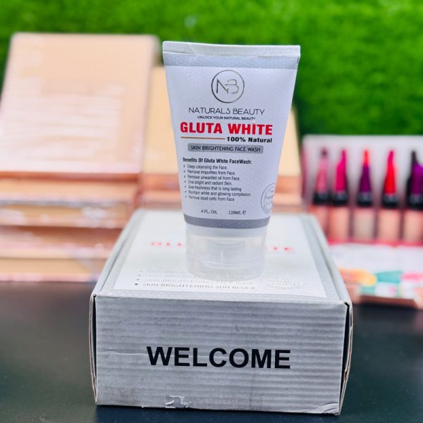 Gluta White Original Skin Brightening Face Wash – Glow Naturally! (120ml)