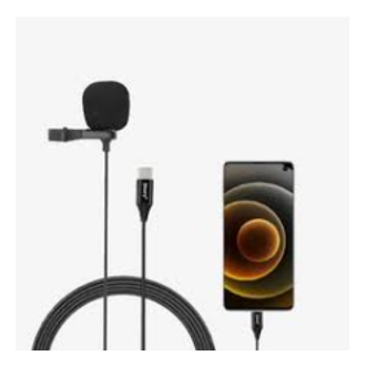 Jmary MC-R2 Type-C Lavalier Microphone with Clip
