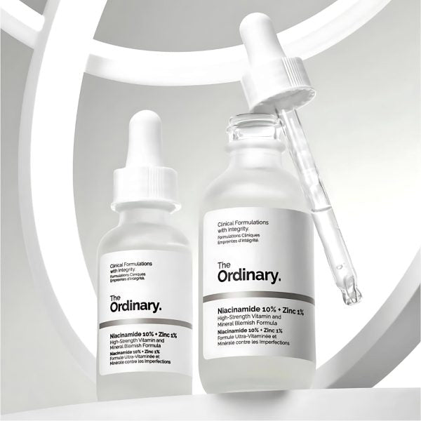 The Ordinary Niacinamide 10% + Zinc 1% Serum โ 30ml | Oil Control & Blemish Reduction | Skin Brightening Formula