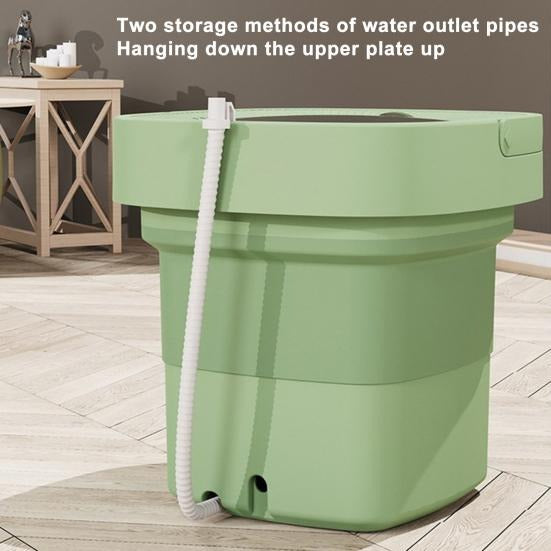 6.5L Portable Foldable Washing Machine – Mini High-Speed Washer for Small Clothes | Travel-Friendly