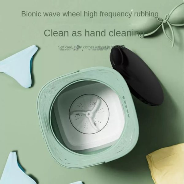 6.5L Portable Foldable Washing Machine – Mini High-Speed Washer for Small Clothes | Travel-Friendly