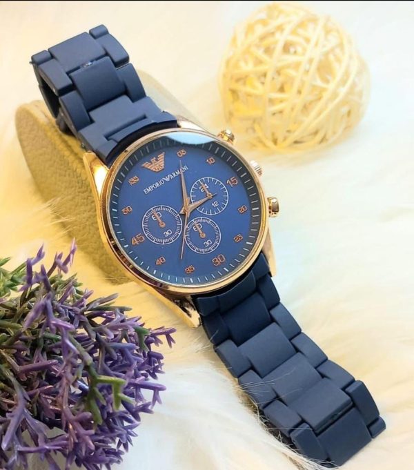 Emporio Armani Stylish Watch – Adjustable Strap | Premium Quality Men's & Women's Watch | Multiple Colors