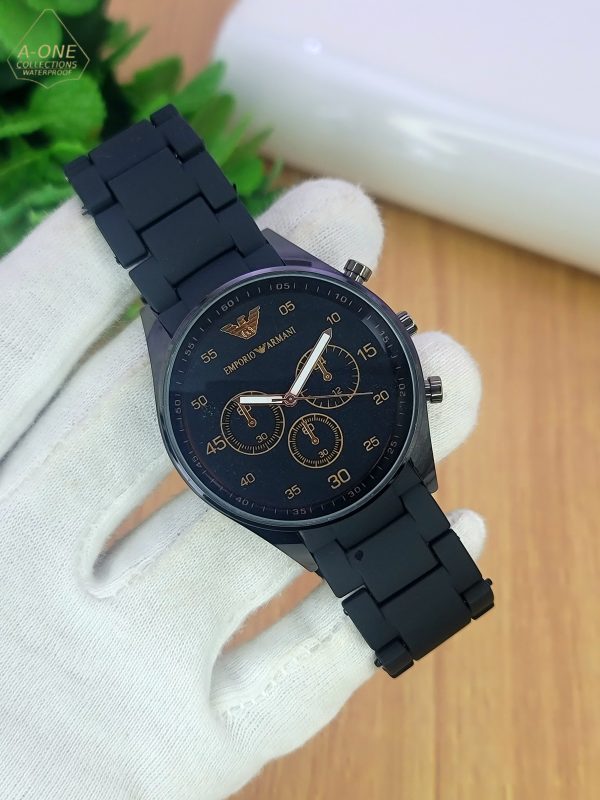 Emporio Armani Stylish Watch – Adjustable Strap | Premium Quality Men's & Women's Watch | Multiple Colors