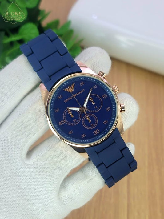 Emporio Armani Stylish Watch – Adjustable Strap | Premium Quality Men's & Women's Watch | Multiple Colors