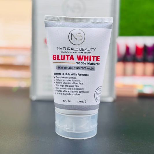 Gluta White Original Skin Brightening Face Wash – Glow Naturally! (120ml)