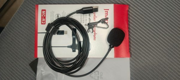 Jmary MC-R2 Type-C Lavalier Microphone with Clip