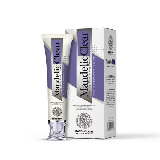 Mandalic Brightening Cream – Clear & Even Skin | Gentle Exfoliating Face Cream with Mandelic Acid | For All Skin Types