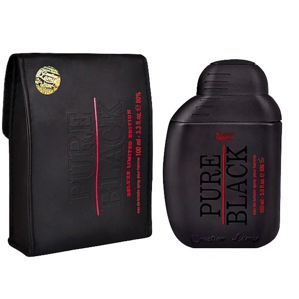 Creation Lamis Pure Black Eau De Toilette Spray for Men – Bold, Long-Lasting Designer-Inspired Fragrance | 100ml