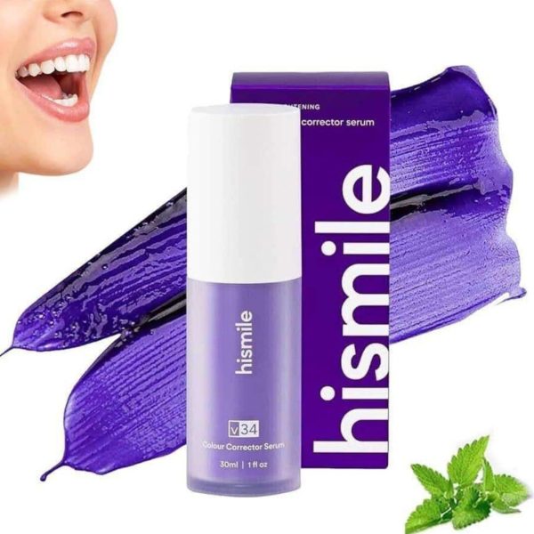 Hismile V34 Colour Corrector Serum – Instant Teeth Whitening | Purple Tooth Serum – 30mlHismile V34 Colour Corrector Serum – Instant Teeth Whitening | Purple Tooth Serum – 30ml
