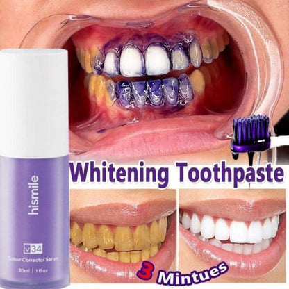 Hismile V34 Colour Corrector Serum – Instant Teeth Whitening | Purple Tooth Serum – 30mlHismile V34 Colour Corrector Serum – Instant Teeth Whitening | Purple Tooth Serum – 30ml