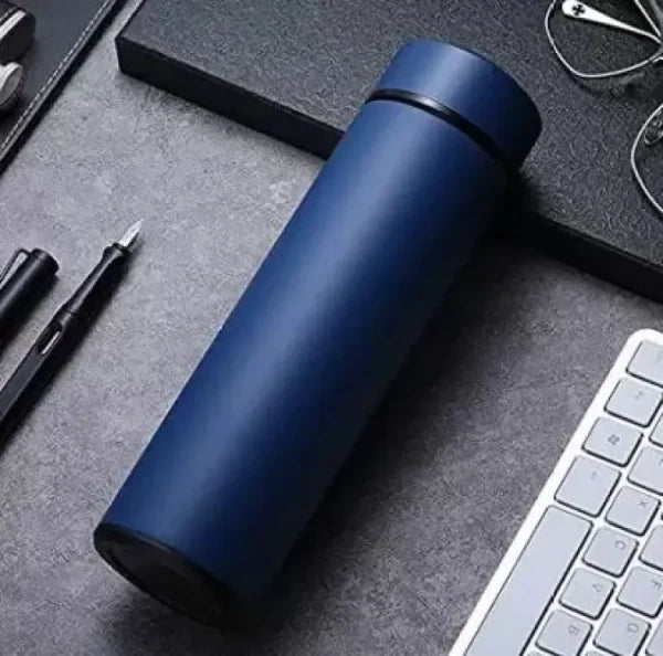 Smart LED Temperature Display Thermo Bottle – Stainless Steel Vacuum Flask (Random Color)