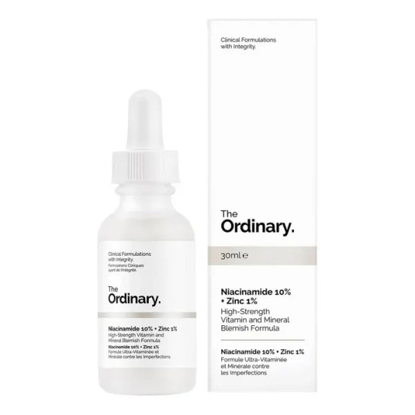The Ordinary Niacinamide 10% + Zinc 1% Serum – 30ml | Oil Control & Blemish Reduction | Skin Brightening Formula
