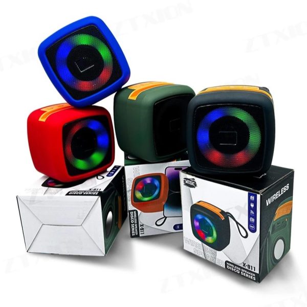 X-911 Professional Designer BT Wireless Speaker – High-Quality Portable Audio Box (Random Color)
